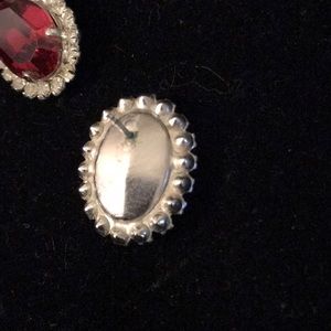 Jewelry - Ruby rhinestone earrings Jewelry - Ruby rhinestone earrings